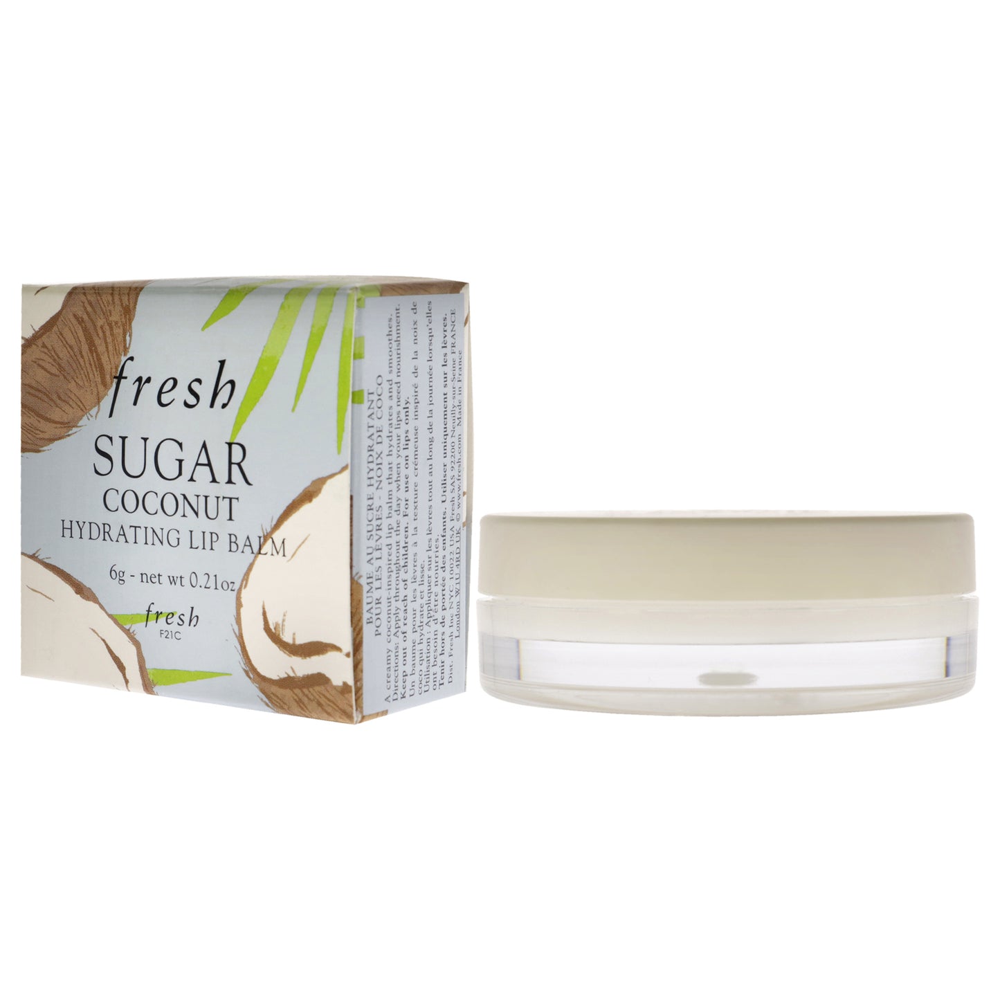 Sugar Hydrating Lip Balm - Coconut by Fresh for Women - 0.21 oz Lip Balm