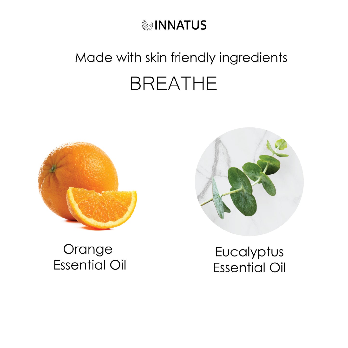 Breathe Essential Oil Blend – 1oz Pure Orange & Eucalyptus Essential Oil for Diffusers, Baths, & Massage – Energizing & Uplifting Aromatherapy for Relaxation & Stress Relief  "