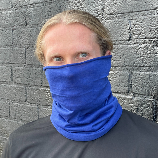 Hemless Neck Gaiter Face Mask for Fishing & Outdoor Activities
