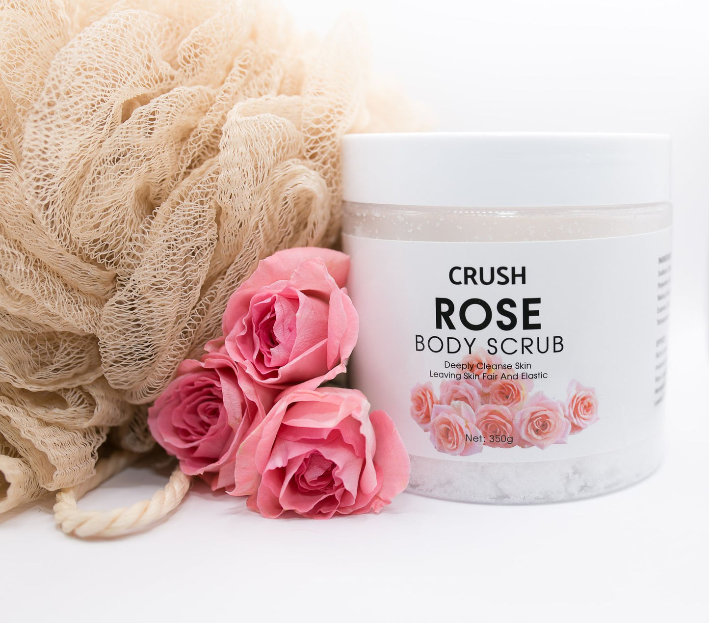 CRUSH Rose exfoliating Body Scrub