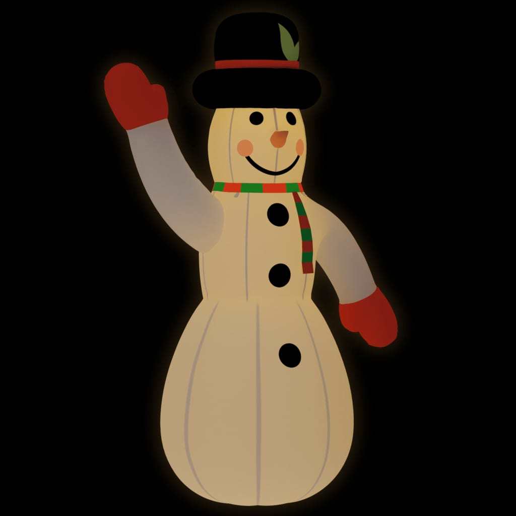 Christmas Inflatable Snowman with LEDs 393.7"