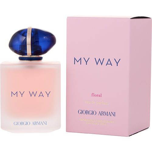 ARMANI MY WAY FLORAL by Giorgio Armani EAU DE PARFUM SPRAY REFILLABLE 3 OZ