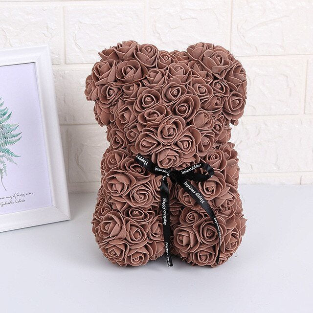 Rose Teddy Bear for Valentine's Day or Mother's Day Gifts (Canada)