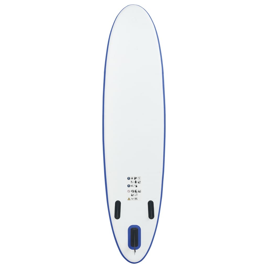 Stand Up Paddle Board Set SUP Surfboard Inflatable Blue and White