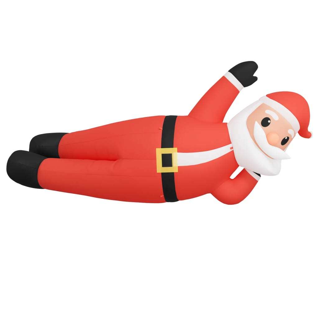 Christmas Inflatable Lying Santa LED 63"