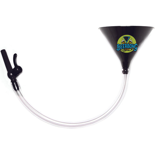 Beer Bong with Valve - 2 Ft. Tube Beer Funnel