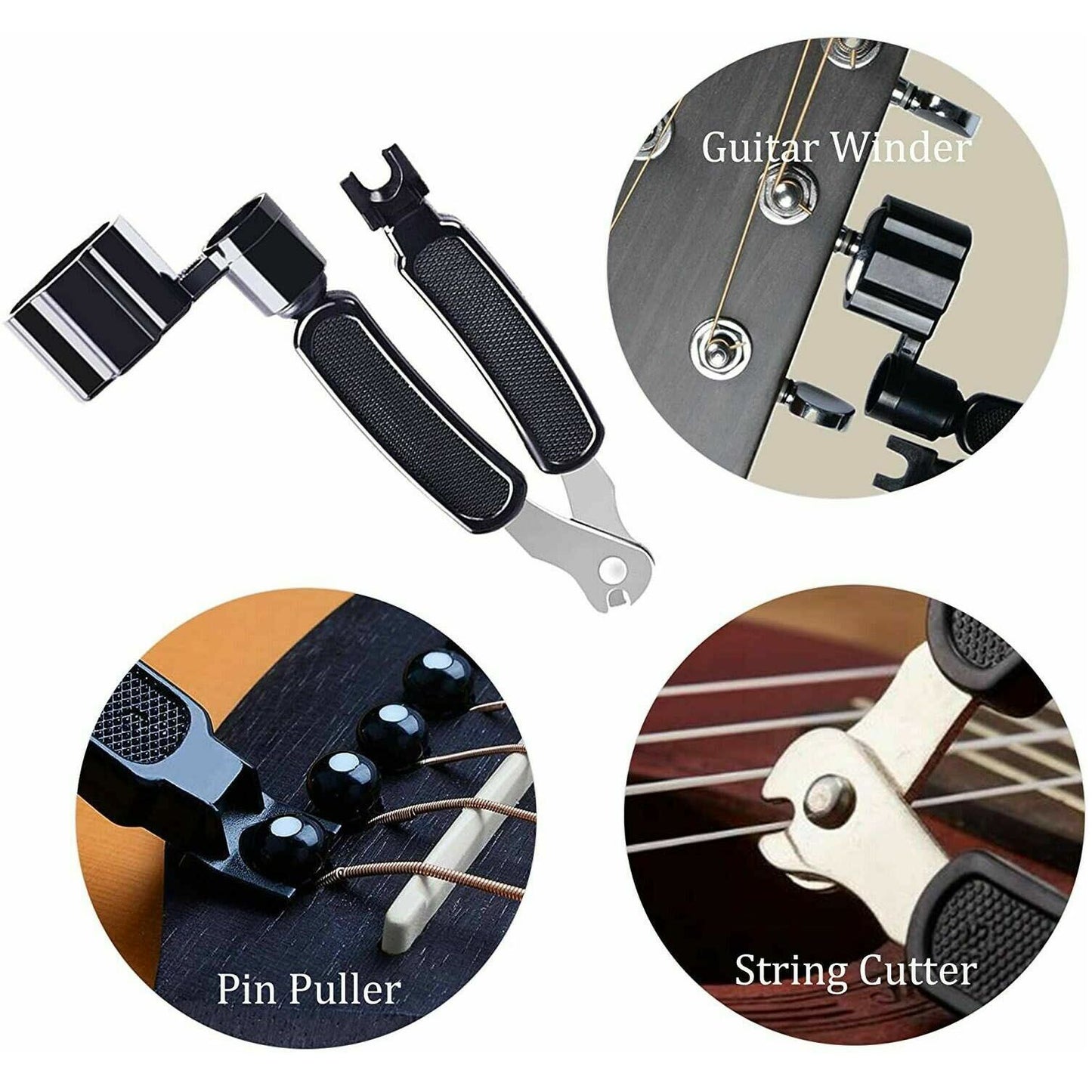 65Pcs Guitar And Ukulele Instrument Tuning Accessories Set