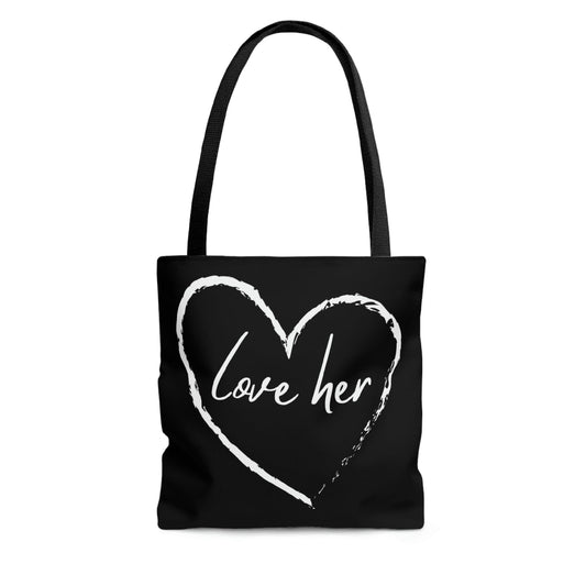 Canvas Tote Bag, Say It Soul Love Her