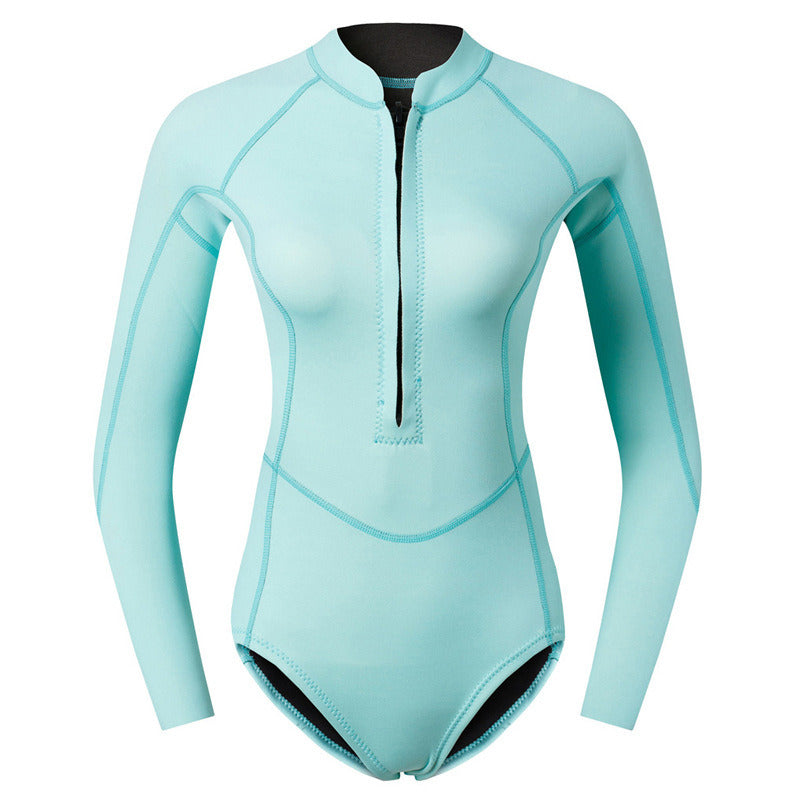 2024 Women's 2MM Neoprene Snorkeling Wetsuits Keep Warm Scuba Water Sport Spearfishing Surfing Diving Suit Bathing Swimwears