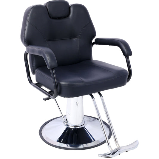 Artist hand Hair Stylist All Purpose Barber Chair for Barbershop Salon Chair,Heavy Duty Hydraulic Barber Chair Spa Furniture Shampoo Reclining Extra Wider Seat Beauty Hair Salon Equipment