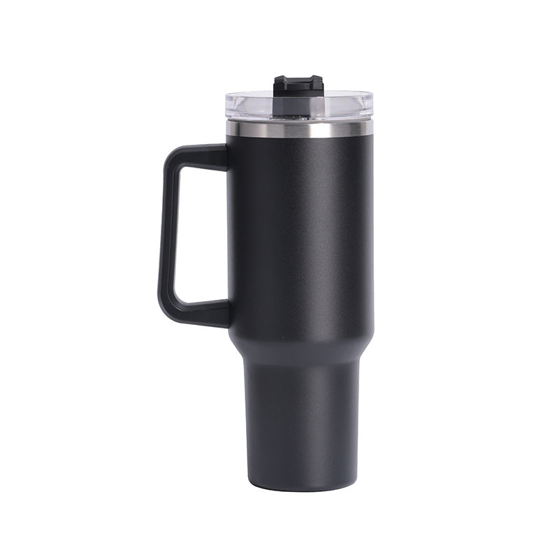 Vacuum Mug 40oz Insulated Mug with Lid & Straw