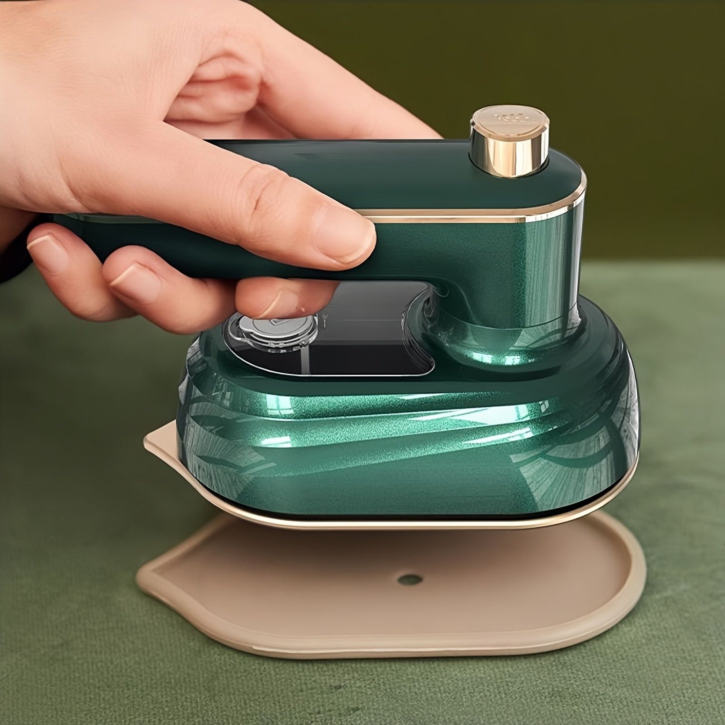 Portable Handheld Garment Steamer; Iron Steamer Garment Foldable Rotatable Handheld Flat Iron Steam; Mini Heating Steamer