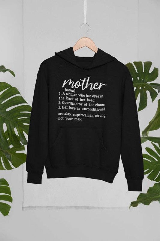 Mom Noun Mom Hoodie