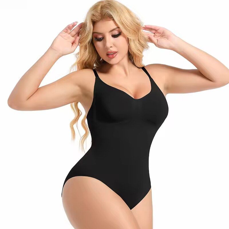 Bodysuit for Women Tummy Control Shapewear Racerback Seamless Sculpting Body Shaper Tank Top