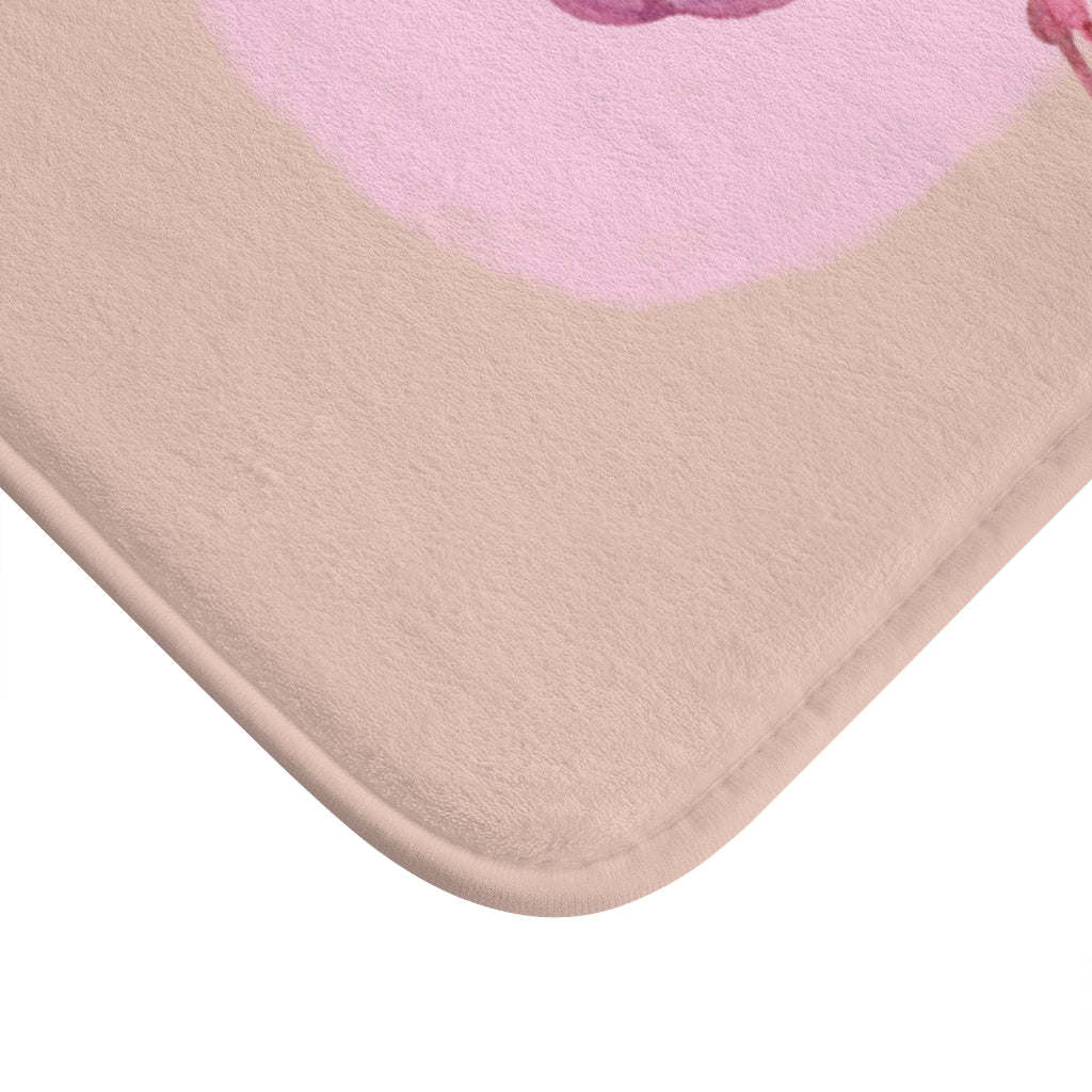 Pink Flamingo Bath Mat