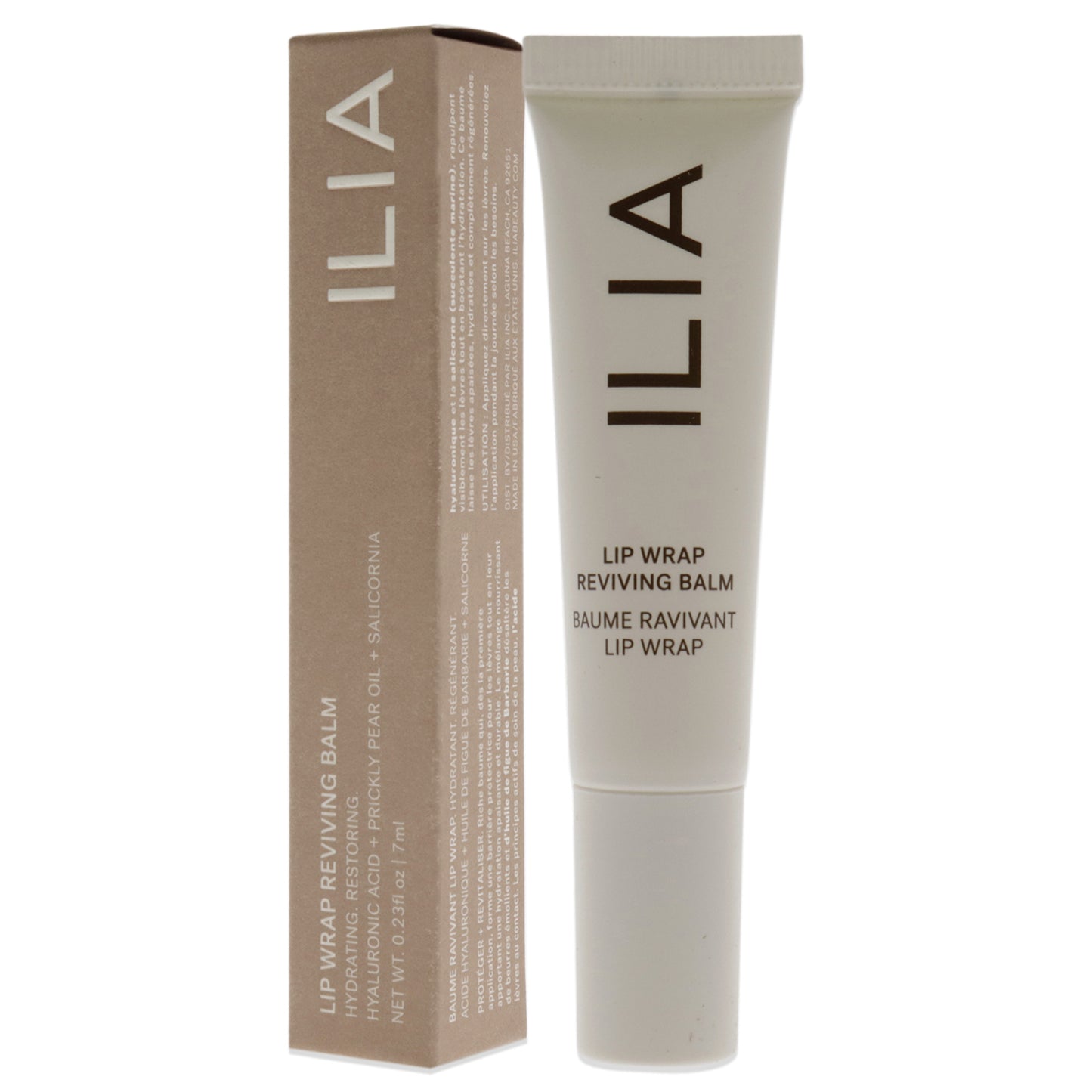 Lip Wrap Reviving Balm - Clear by ILIA Beauty for Women - 0.23 oz Lip Balm