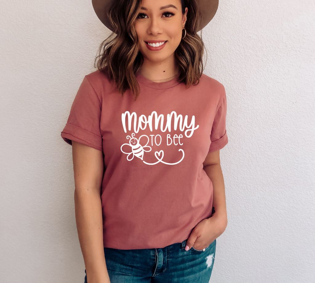 Mommy To Bee T-shirt, Mother's Day Gift, Baby Announcement Shirt, Mama Bee Shirt, Mommy And Baby Tee, Baby To Bee Shirt, Cute Mom Top