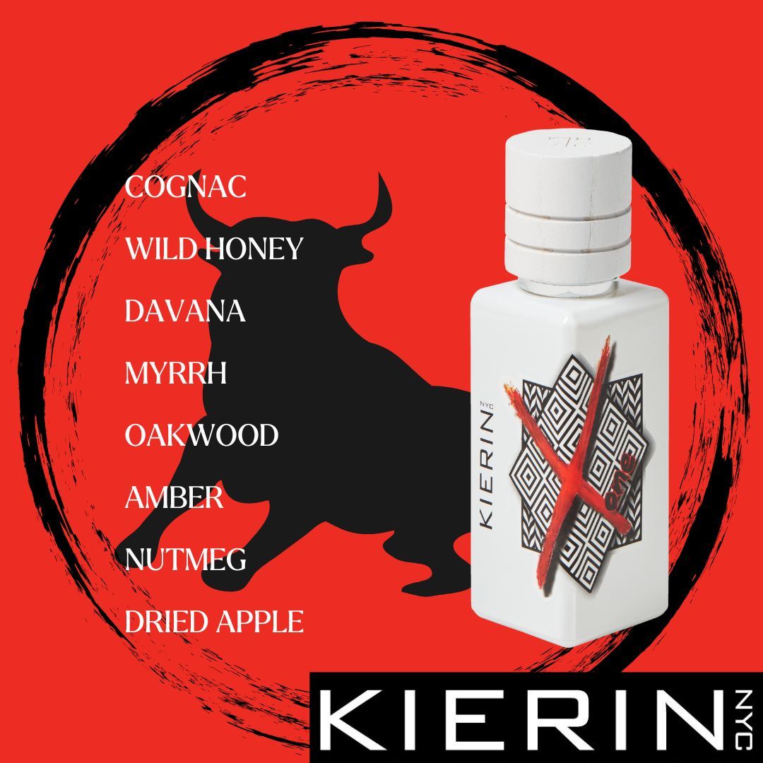 KIERIN SCENTXONE | Eau de Parfum | Natural Spray | .33 fl.oz / 10 ml