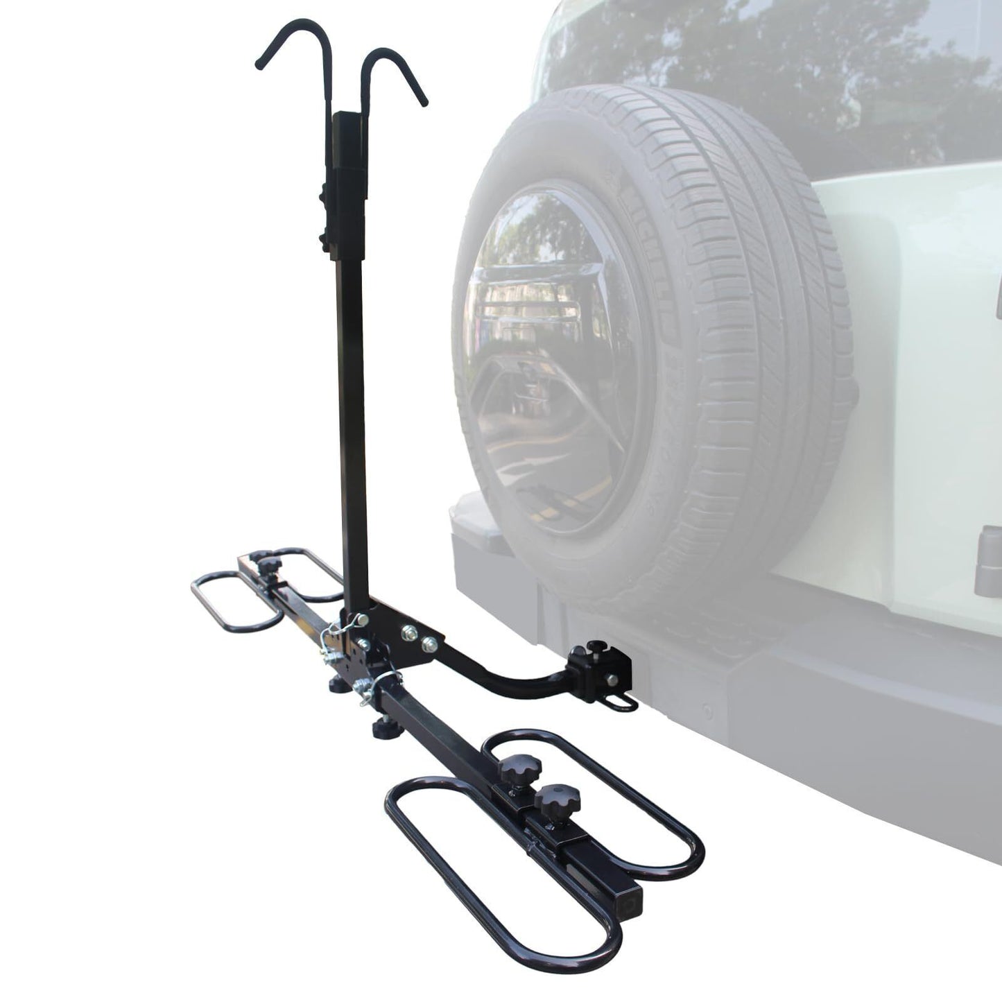 Hitch Mount Bike Rack, Heavy Weight Capacity Car Bike Rack 2'' Receiver for Standard,