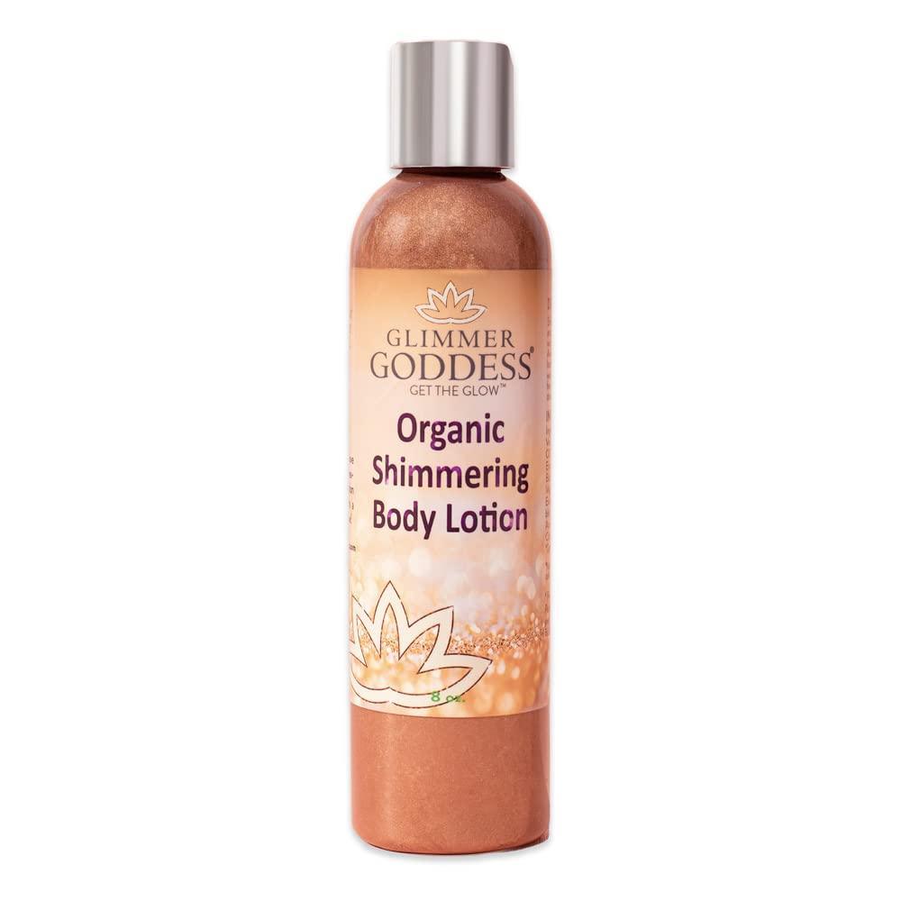 Sexy Level 2 Bronze Organic Bronzer Body Lotion Body Shimmer Moisturizing with Vitamins 8 oz