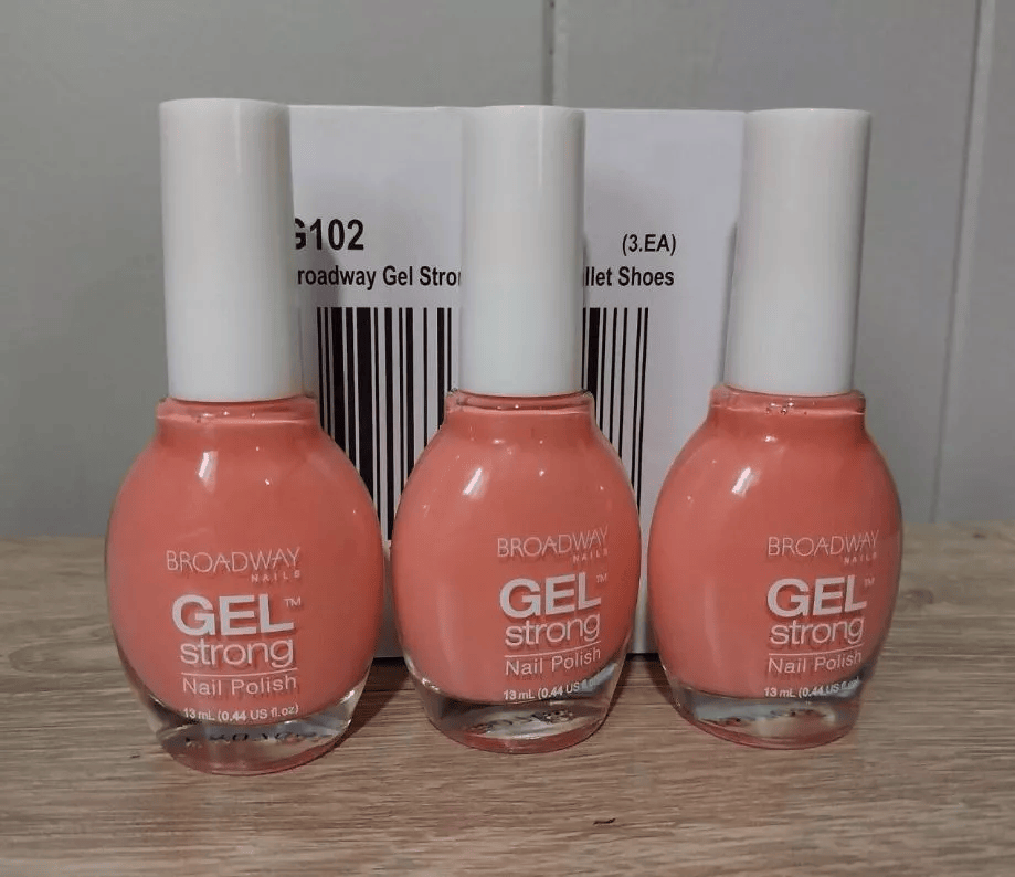 ~~3-PACK~~ *Broadway Nails* Gel Strong Nail Polish -pick your color- .44floz