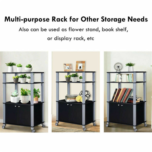 Multi functional kitchen storage rack