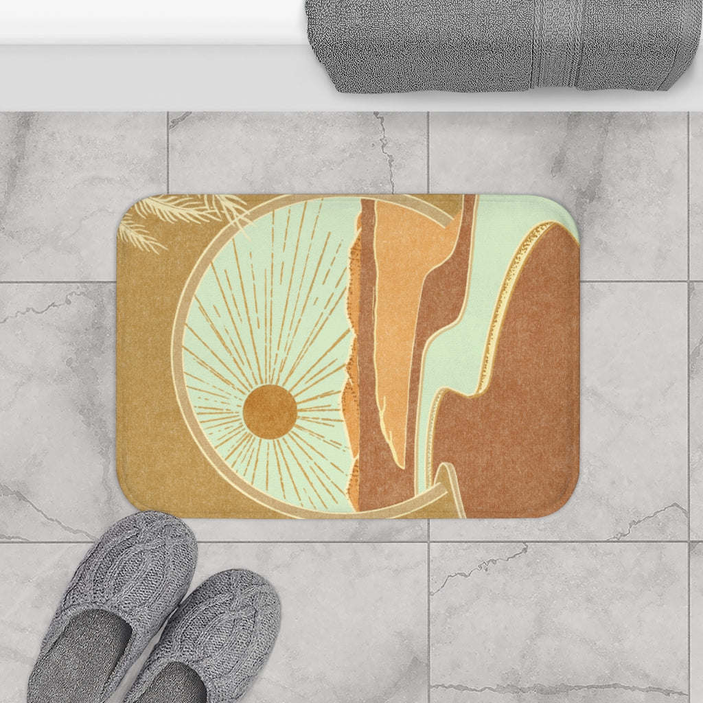 Golden Sun Bath Mat Home Accents