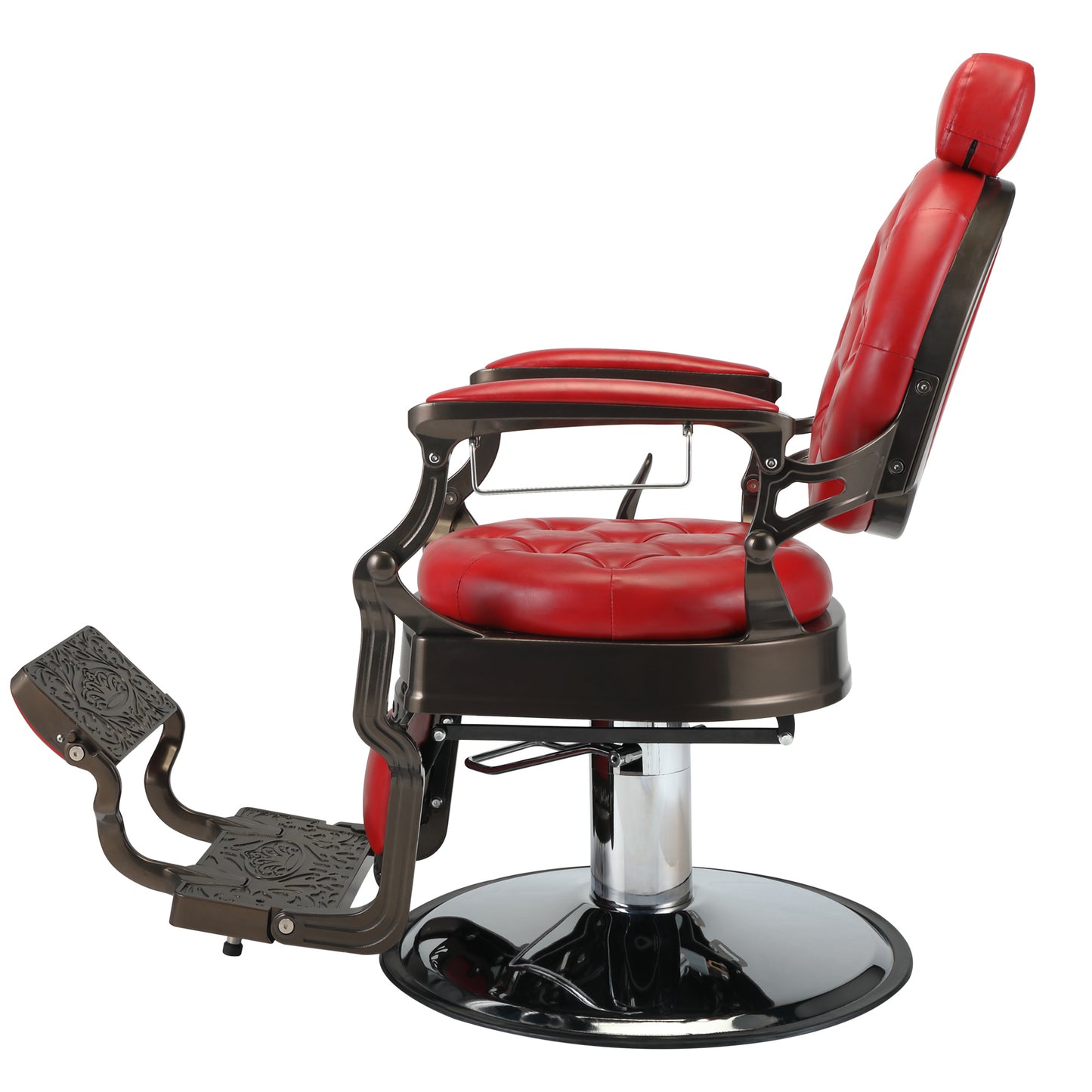 Vintage Barber Chair;  Heavy Duty Hydraulic Salon Chair;  Recline Salon Chair;  Beauty Spa Styling Equipment