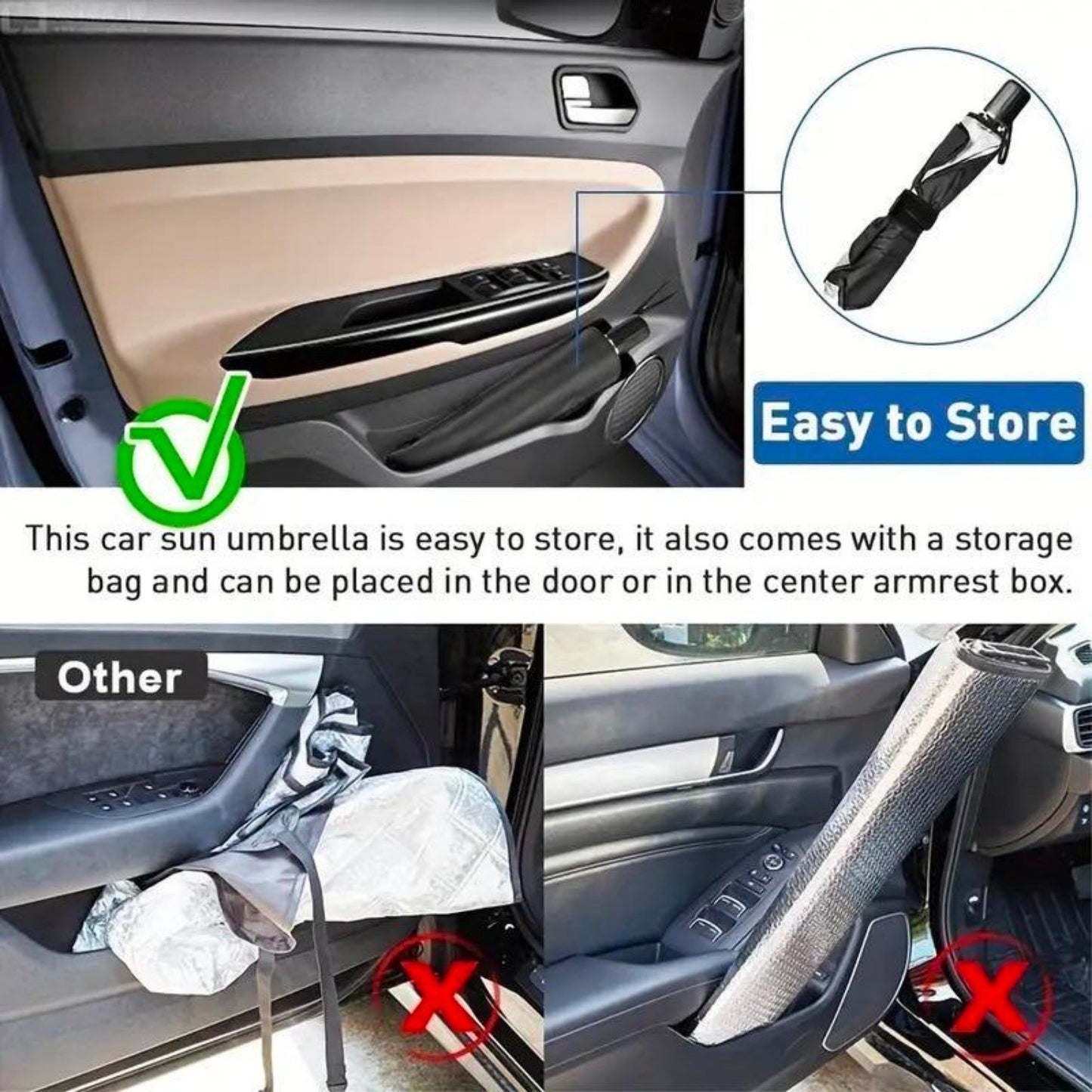 Protect Your Car From The Sun With This Portable, Foldable Car Windshield Sunshade! Ban on Amazon sales