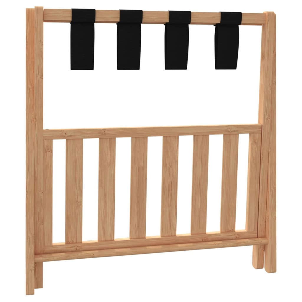 Luggage Rack 26.8"x15"x22.8" Bamboo