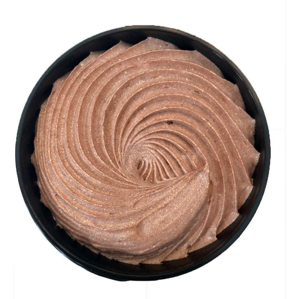 3 Pcs Organic Whipped Shea Body Shimmers Travel Size 2 fl oz Bronze Diamond & Gold Shimmer Vegan Cruelty Free