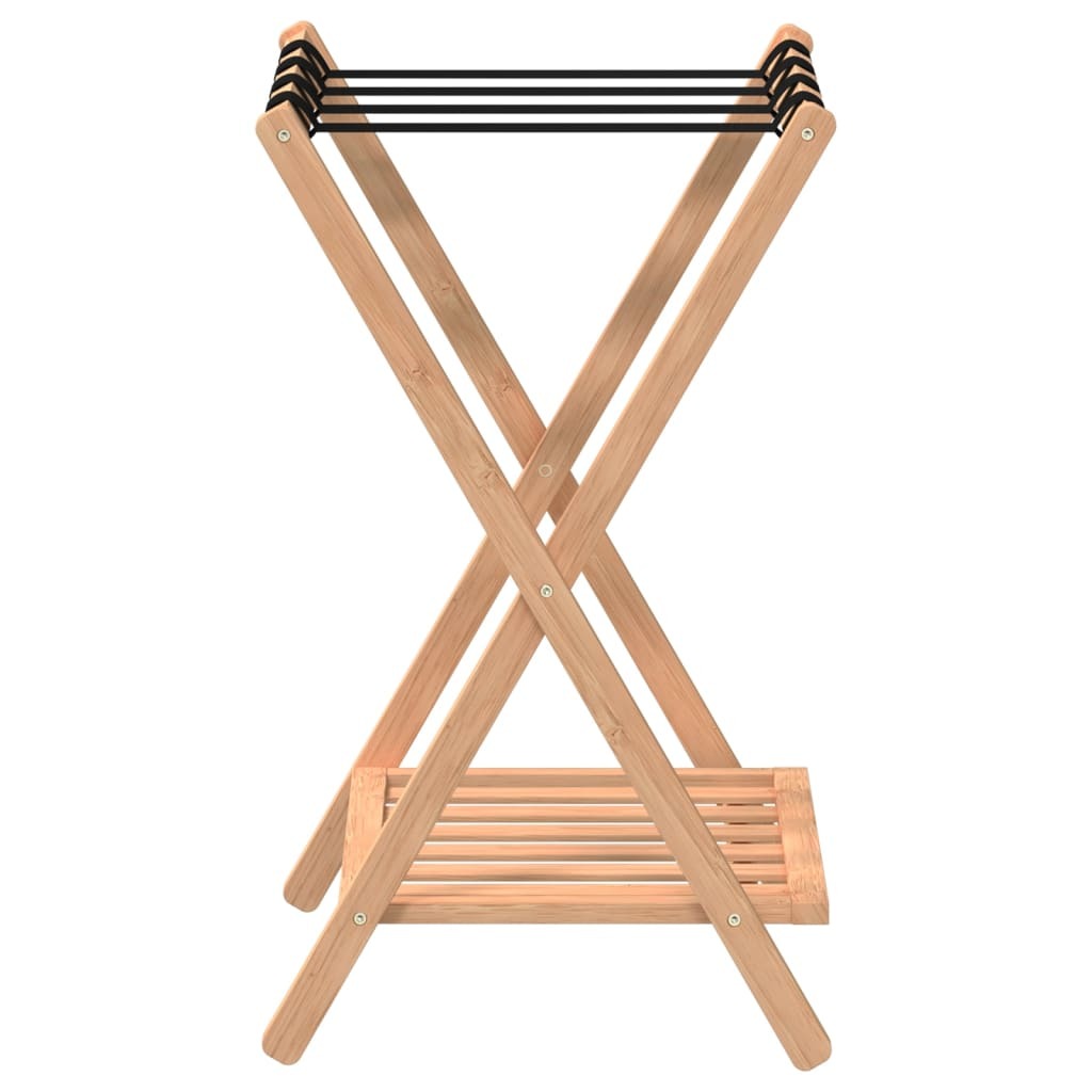 Luggage Rack 26.8"x15"x22.8" Bamboo