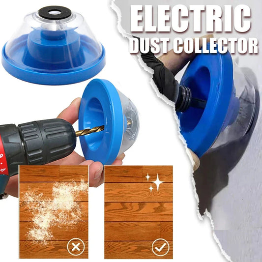 DustShield Electric Drill Dust Cover – Universal Dust Collector for Hammer & Impact Drilling