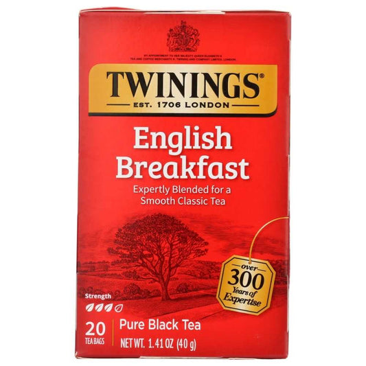 TWINING TEA: English Breakfast Tea, 20 bg