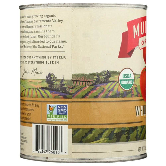 MUIR GLEN: Whole Peeled Tomatoes, 28 oz