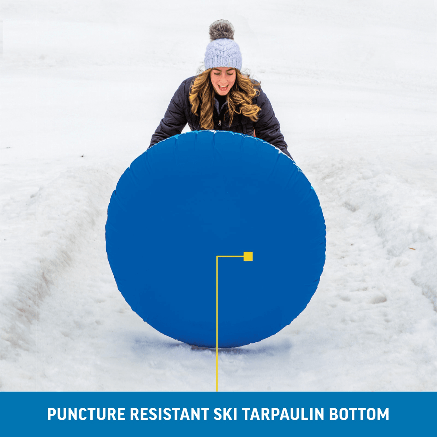 WOW Watersports Surge Tarpaulin-Bottom Snow Tube