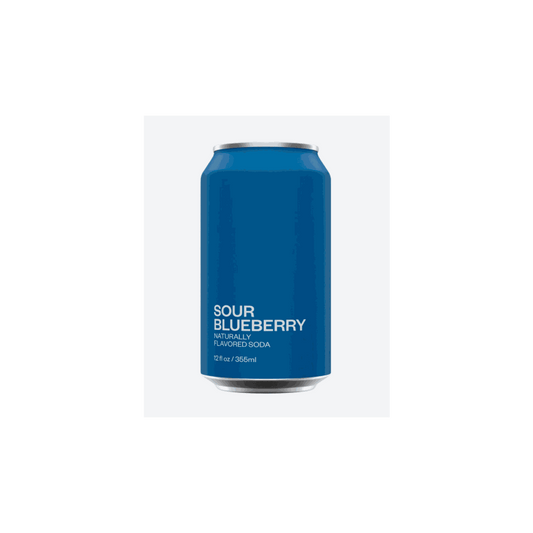 UNITED SODAS OF AMERICA: Sour Blueberry Soda, 12 fo