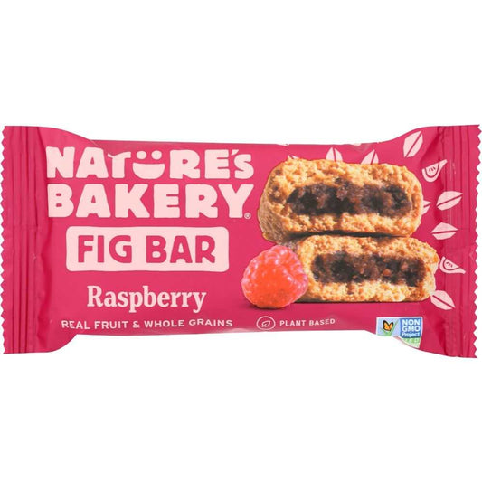 NATURES BAKERY: Whole Wheat Fig Bar Raspberry, 2 oz