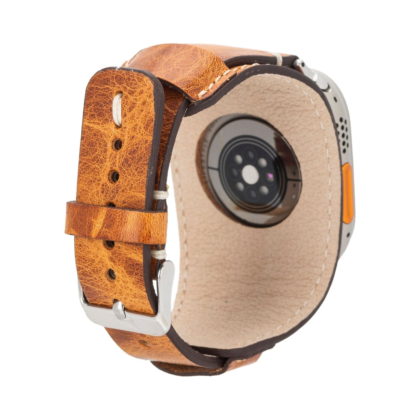 Fort Cuff Leather Bands for Apple Watch 9, Ultra 2 & SE