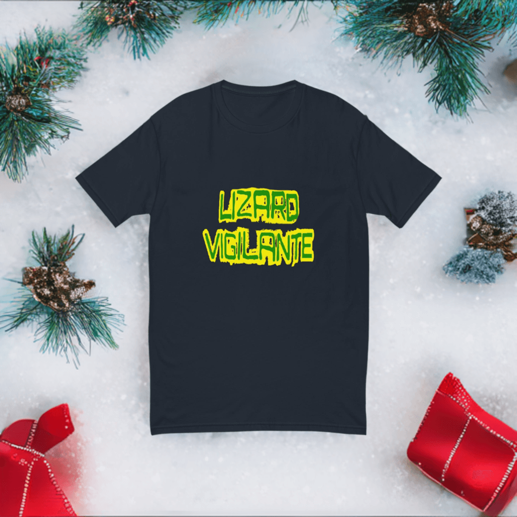 Lizard Vigilante LOGOOO Short Sleeve T-Shirt – Premium Combed Cotton Tee for Everyday Comfort