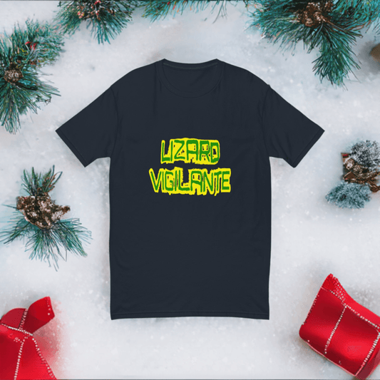 Lizard Vigilante LOGOOO Short Sleeve T-Shirt – Premium Combed Cotton Tee for Everyday Comfort