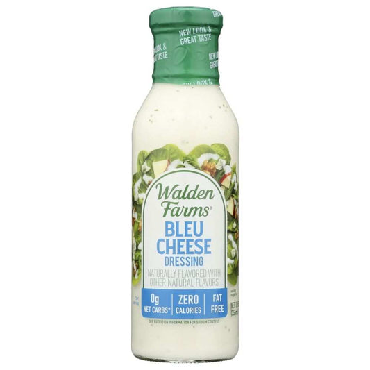 WALDEN FARMS: Bleu Cheese Zero Calorie Dressing-12fl oz|Tangy Delicious