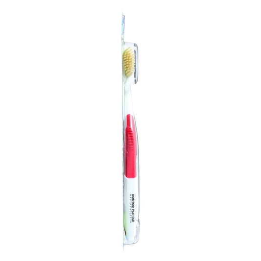 MOUTH WATCHERS: Adult Manual Toothbrush Red, 1 ea