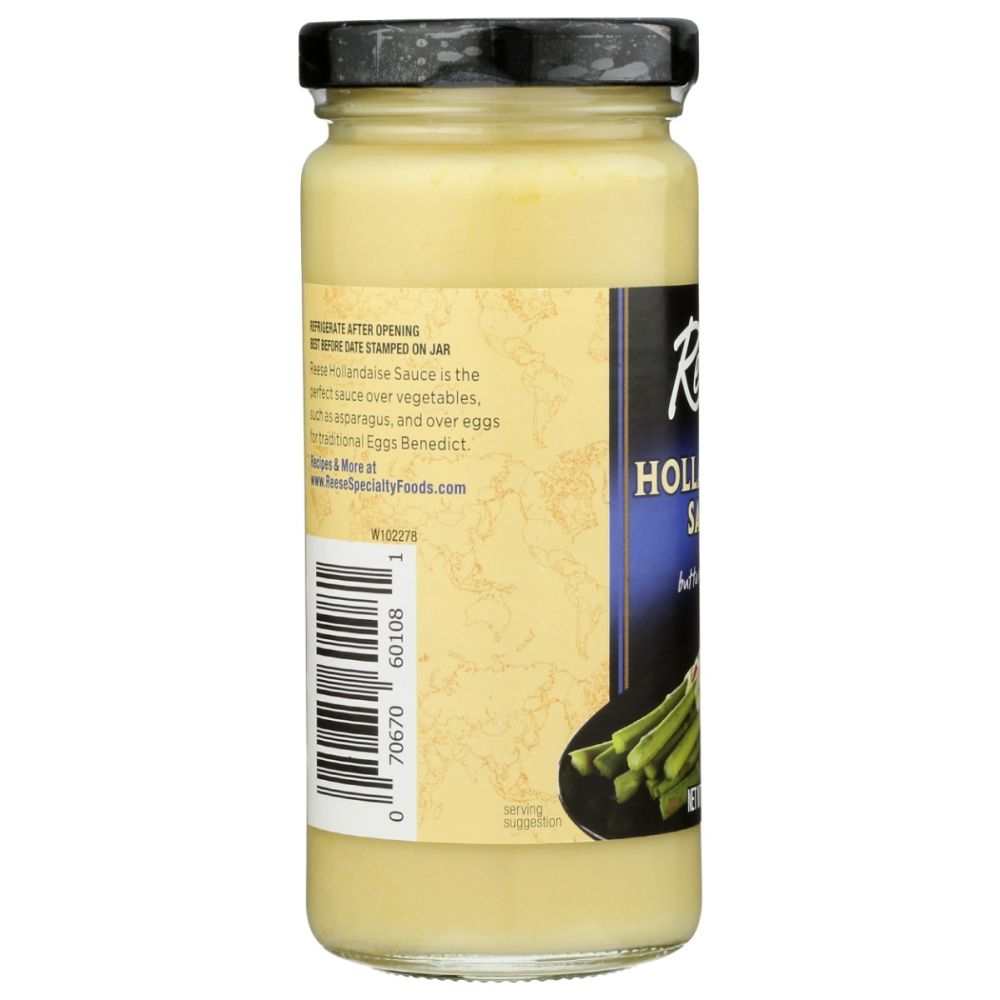 REESE Hollandaise Sauce - Perfect for Vegetables & Eggs Benedict 7.5oz