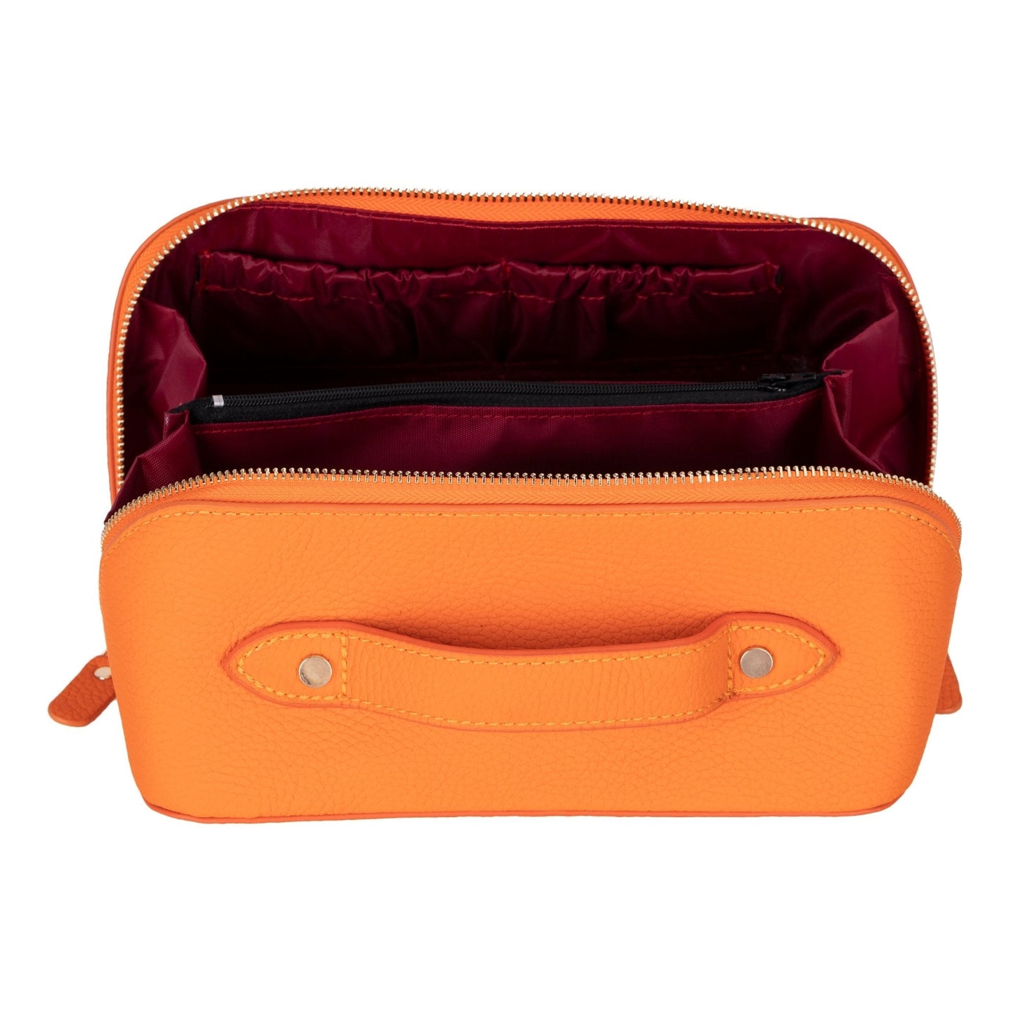 Haines Leather Cosmetic Bag – Stylish & Durable Makeup Bag for Travel