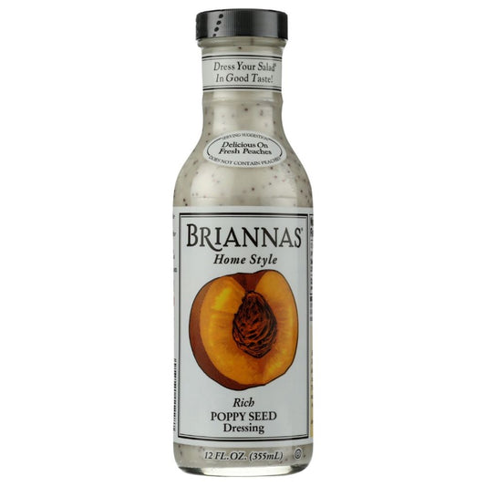 BRIANNAS: Rich Poppy Seed Dressing, 12 oz