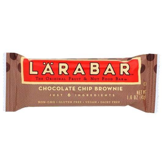 LARABAR: Chocolate Chip Brownie Bar, 1.6 oz