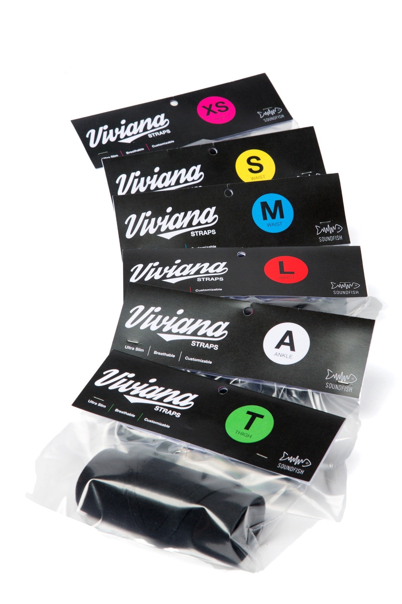 Viviana Transmitter Ankle Straps (Beige or Black)