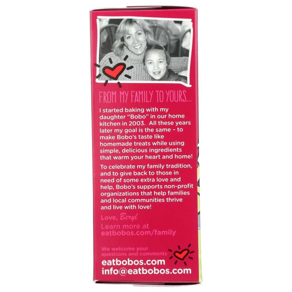 BOBOS OAT BARS: Peanut Butter and Jelly StuffD Oat Bites 5Ct, 6.5 oz
