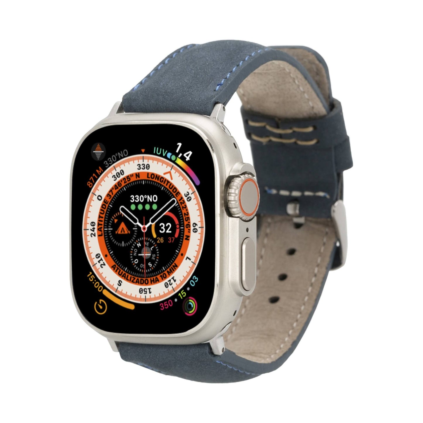 Jackson Leather Bands for Apple Watch 9, Ultra 2 & SE
